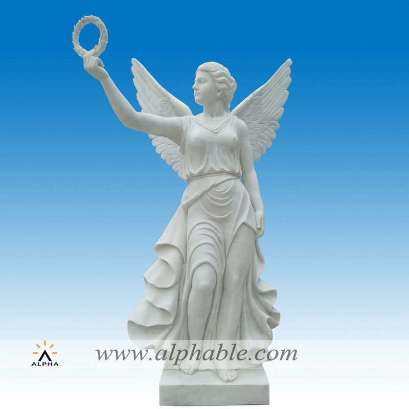 Garden marble angel statue, Garden marble angel statue SS-406