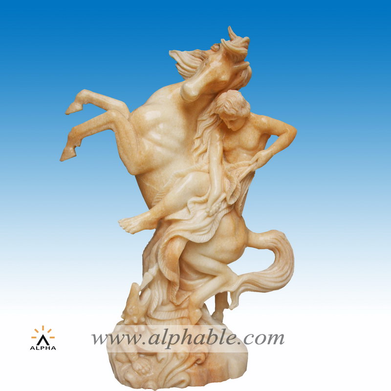 Table top St George statue