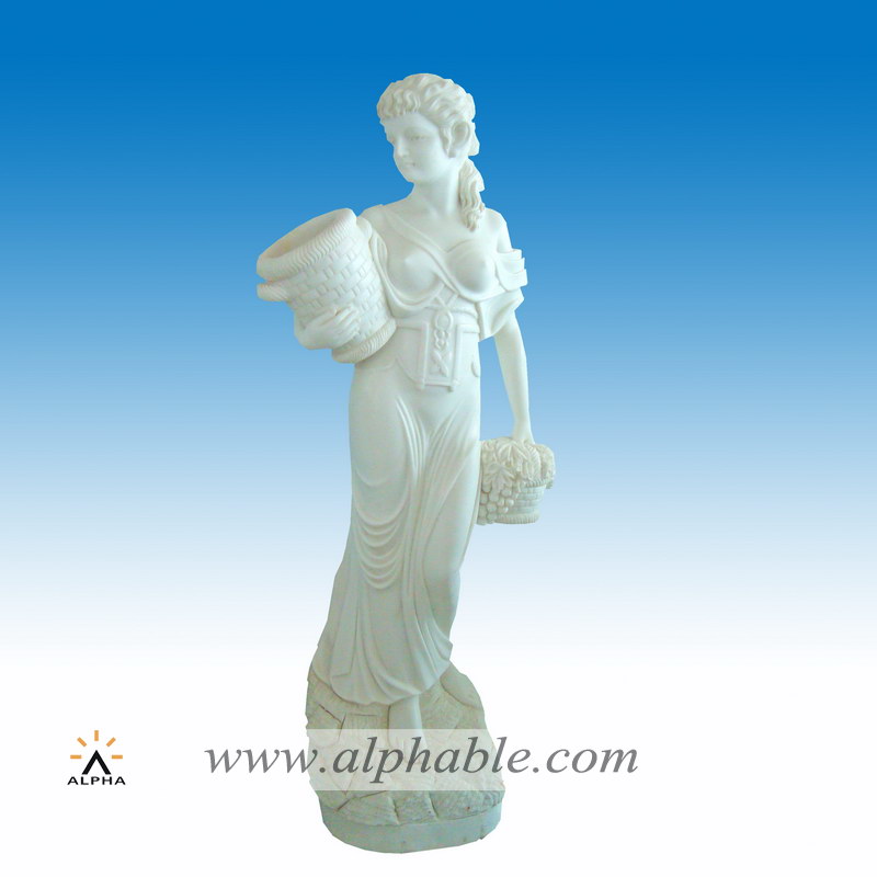 Harvest theme sculpture