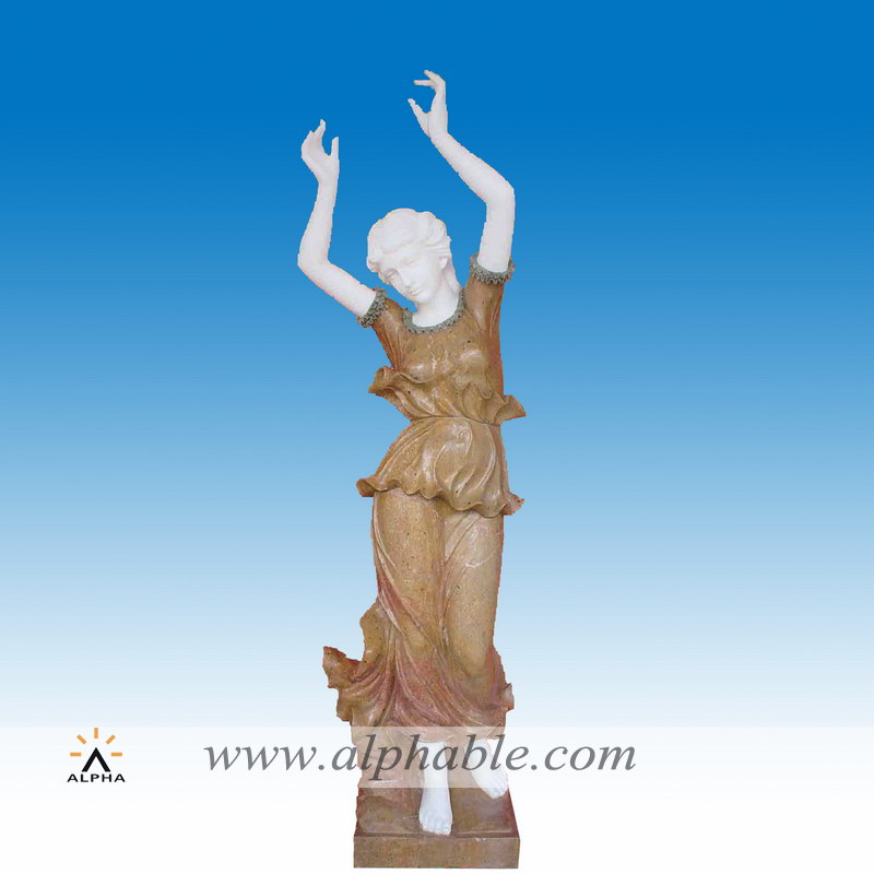 Outdoor female marble sculpture, Outdoor female marble sculpture SS-088