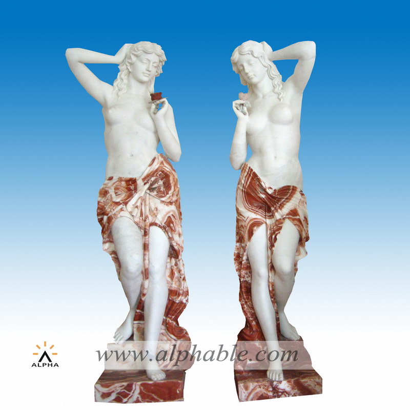 Marble lady statues, Marble lady statues SS-110