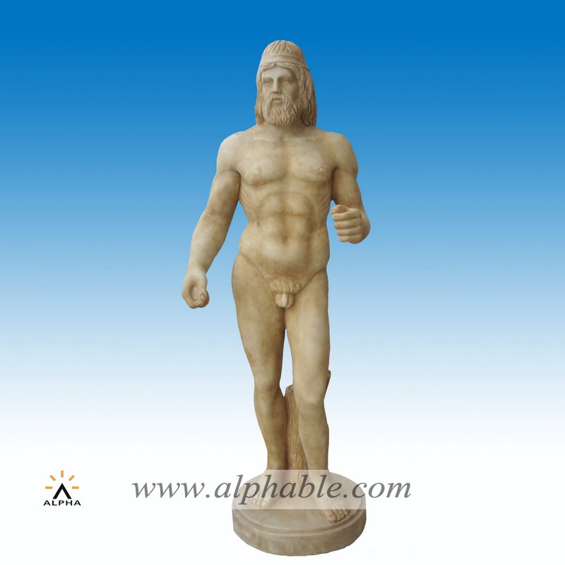 Marble male sculpture, Marble male sculpture SS-210