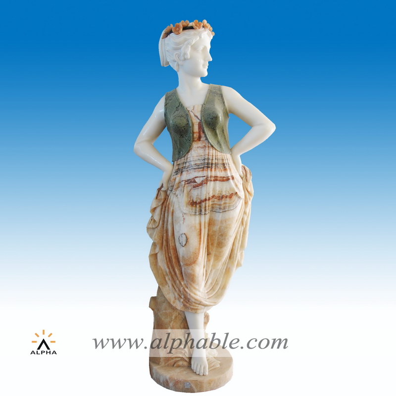 Yellow onyx statue, Yellow onyx statue SS-250