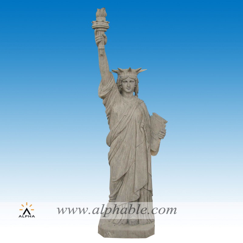 Marble lady liberty statue, Marble lady liberty statue SS-387