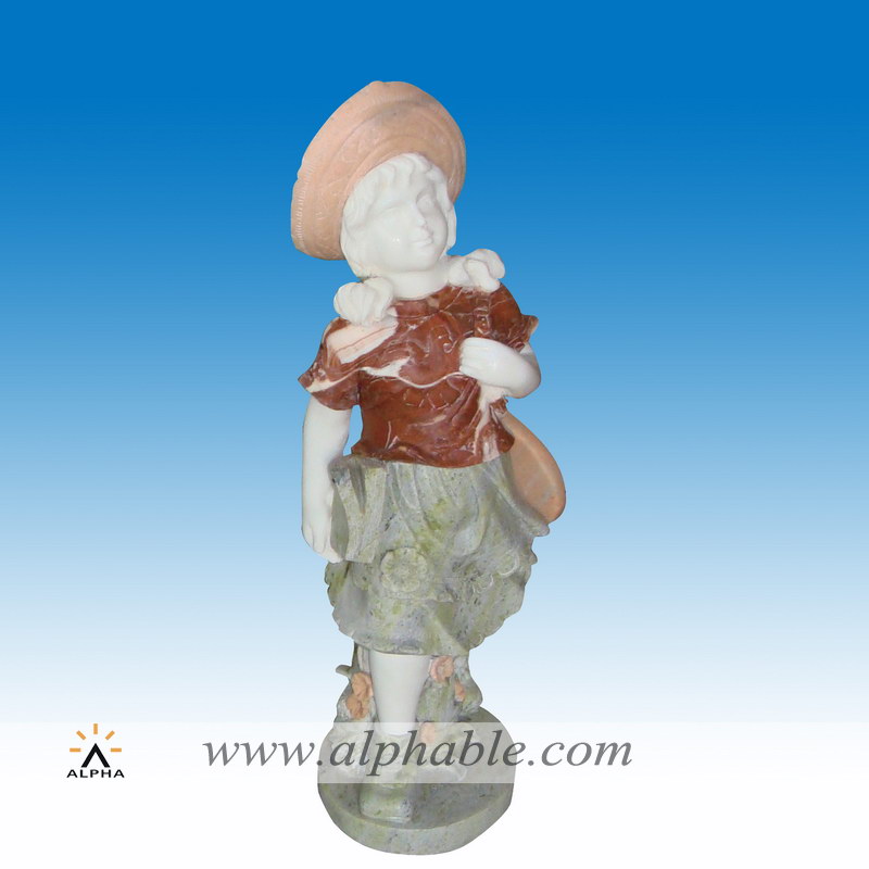Marble student sculpture, Marble student sculpture SS-052