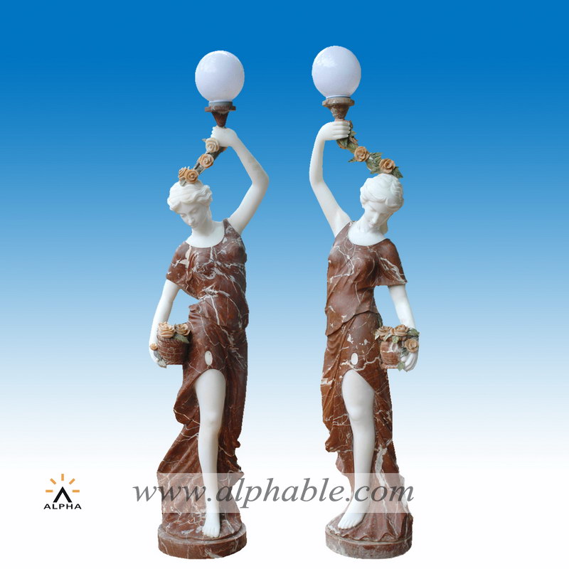 Large floor statue lamp, Large floor statue lamp SS-106