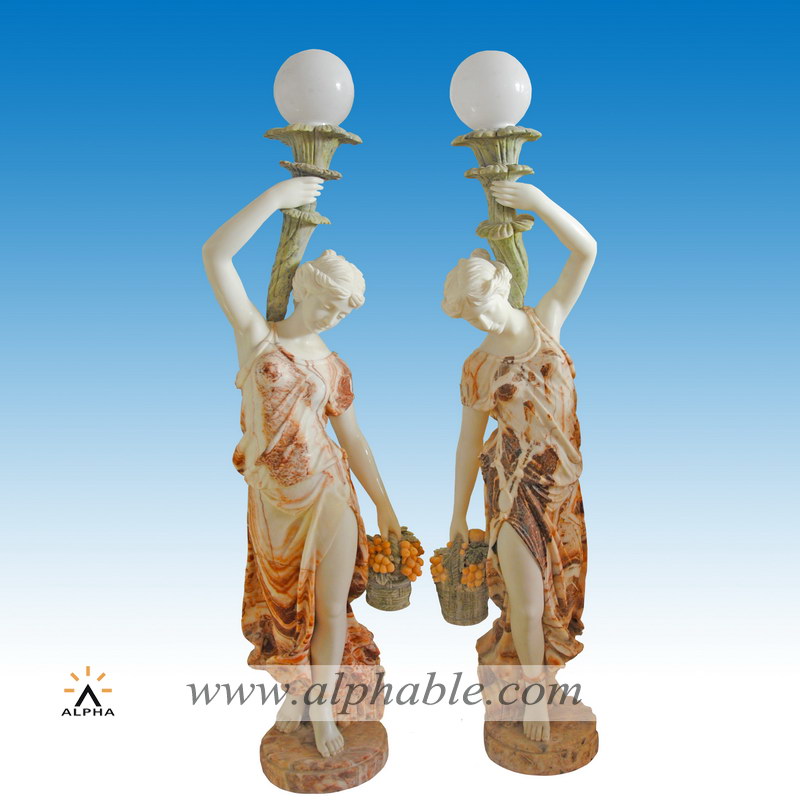 Marble welcome light statues, Marble welcome light statues SS-290