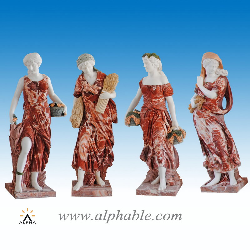 Carrara marble sculpture