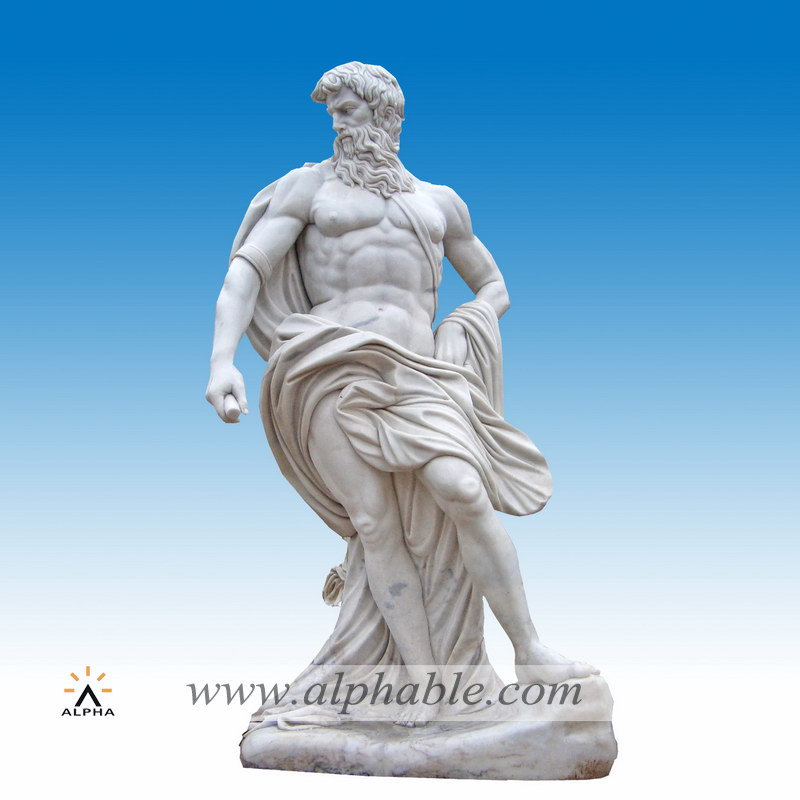 Marble Neptune statue SS-109