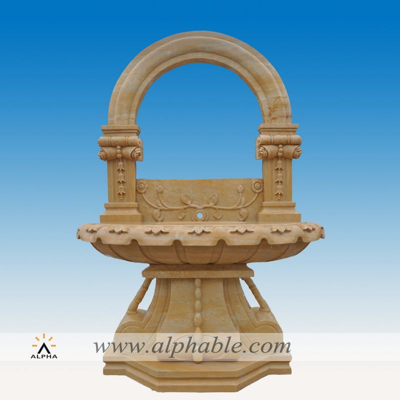 Marble wall water fountain SWF-044, SWF-044